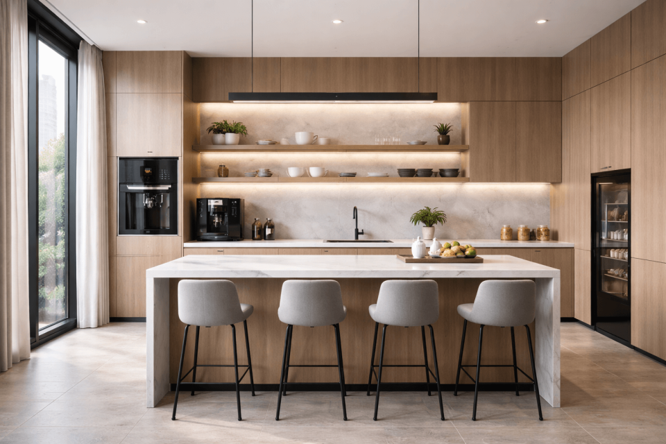 Moderne Kaffekueche in Hamburg Webdesign